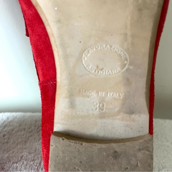 Riccardo Boccia Italian Suede Loafers 39 - Picture 4 of 4